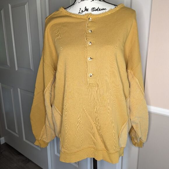 Free People Tops - Free People Becka Henley top